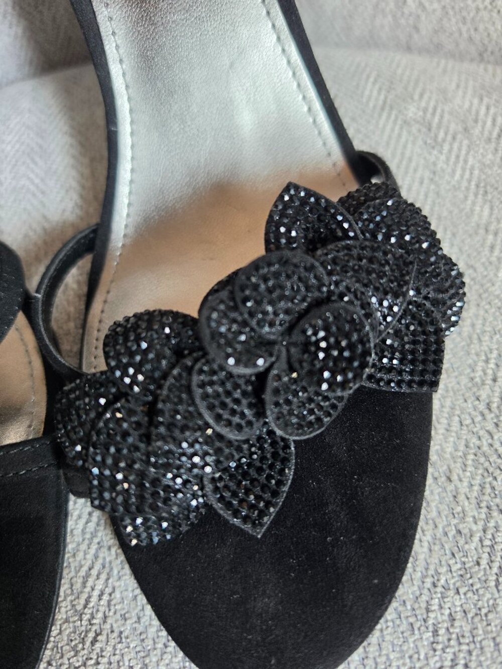 Nine West Idriv Slingback Heeled Sandals Black - Picture 3 of 8